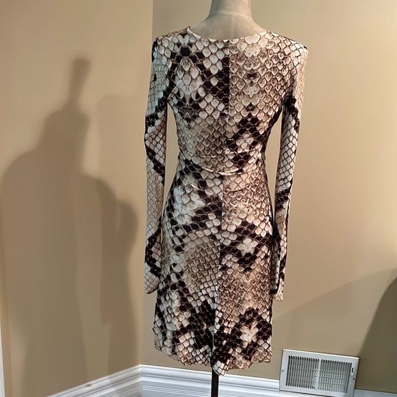 Roberto Cavalli Snake Print Jersey Dress - Picture 3 of 7